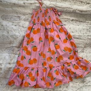 Orange dress